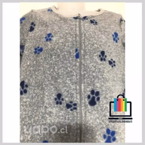 Pijama Entero con Cierre Diseño Patitas
