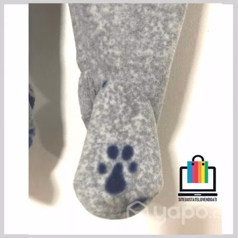 Pijama Entero con Cierre Diseño Patitas