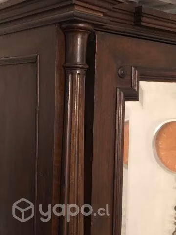 Ropero antiguo una hoja con espejo, para restaurar
