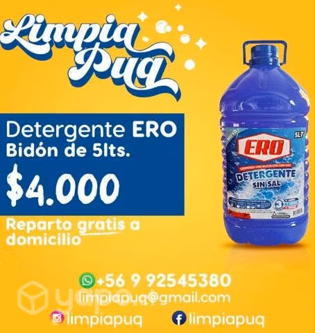 Detergente líquido