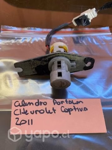 Cilindro sin llave portalon Chevrolet Captiva 2011