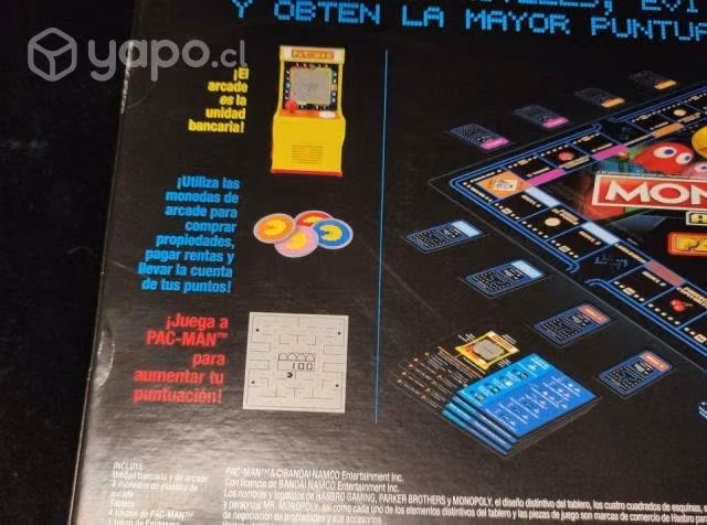 Monopoly pacman arcade sellado - Imagen 6