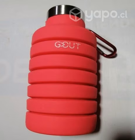 Botella Silicona Plegable, 300 ml / 700 ml., BPA