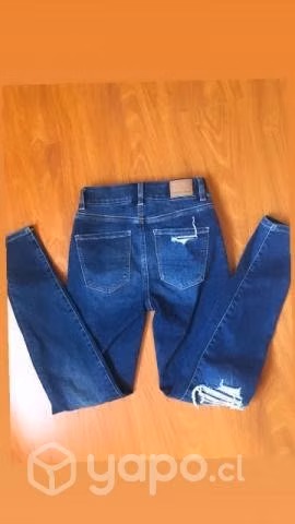 Jeans American Eagle curvy talla 000 (34-36) - Imagen 3