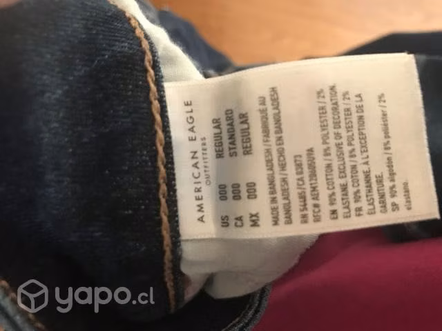 Jeans American Eagle curvy talla 000 (34-36) - Imagen 4