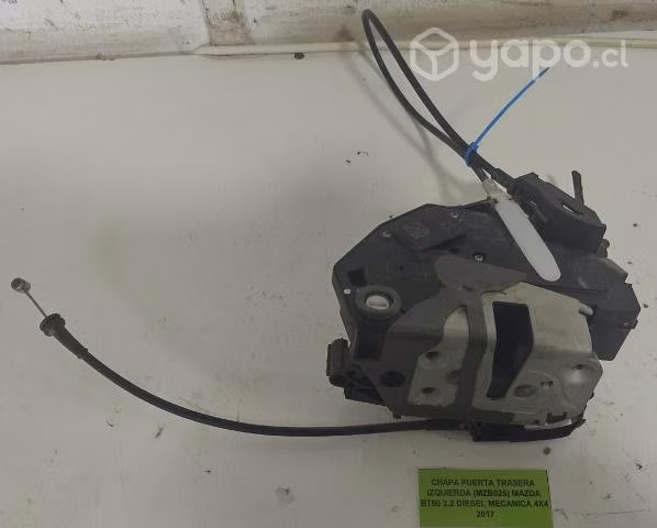 Chapa Puerta Tras Izq (MZB025) Mazda BT50 2017