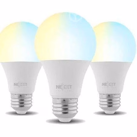 Nexxt home ampolleta inteligente blanca 3 unidades