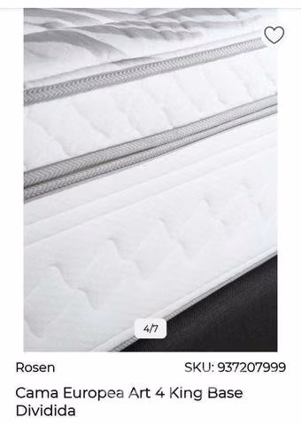 Cama king art 4 rosen