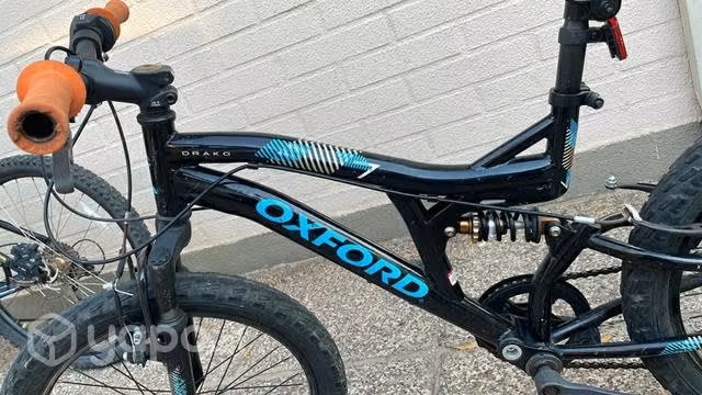Bicicleta Drako aro 20, doble suspensión