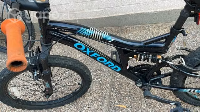Bicicleta Drako aro 20, doble suspensión