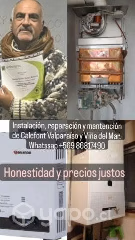 Gasfiter con certificado de estudios, honestidad