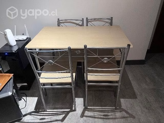 Mesa 4 sillas
