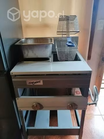 Freidora a gas