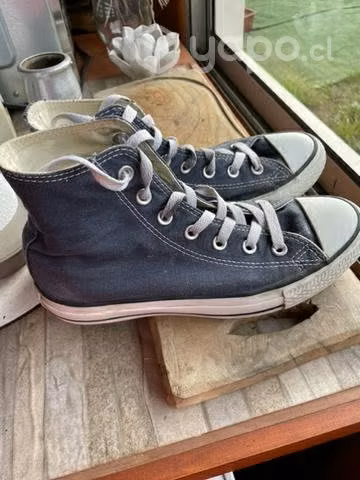 Converse con caña azules originales
