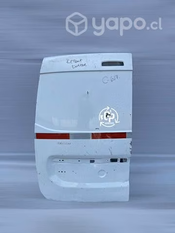 Puerta trasera Rh Renault Dokker
