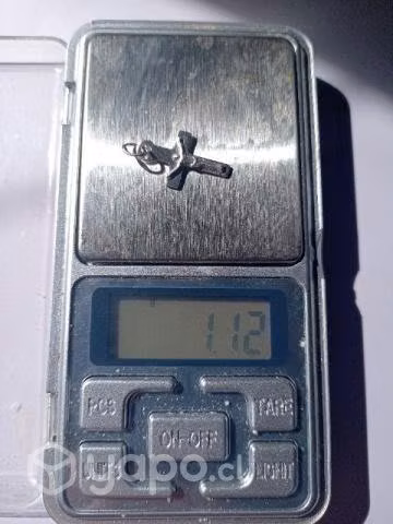 Crucifijo plata 950 medalla