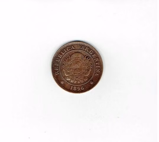 Moneda Argentina, 1 Centavo, 1896
