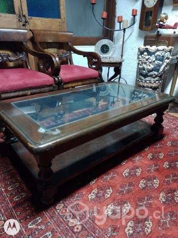 Mesa de centro de raulí de gran tamaño - Imagen 2