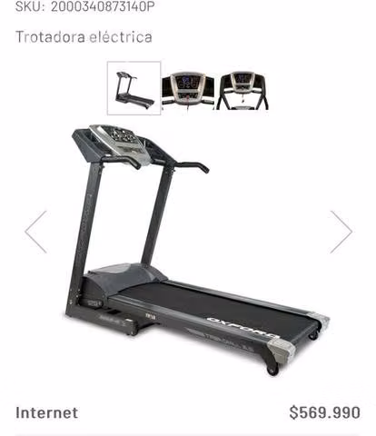 Trotadora Oxford en excelente estado