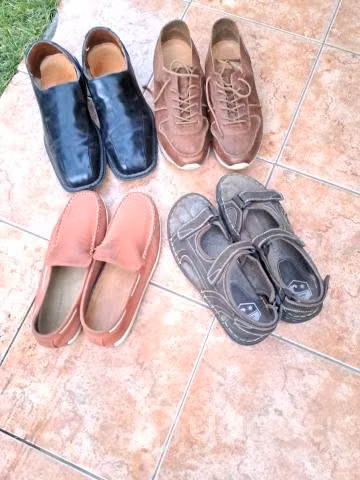 4 pares calzado hombre n°42