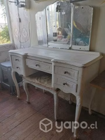 0tocador normando antiguo banqueta de regalo