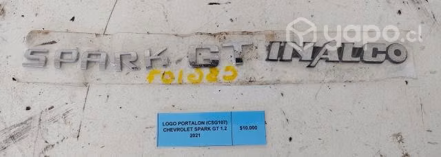 Logo Portalon Spark GT 1.2 2021