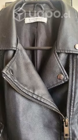 Chaqueta ecocuero basement