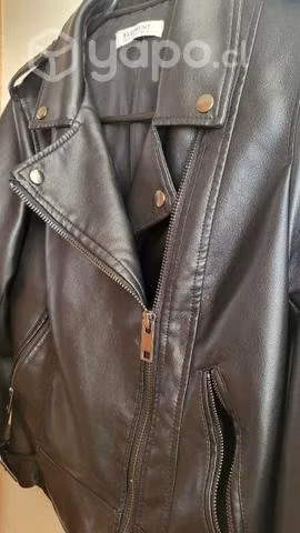 Chaqueta ecocuero basement