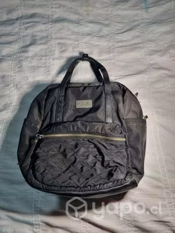 Mochila negra Umbrale, mujer
