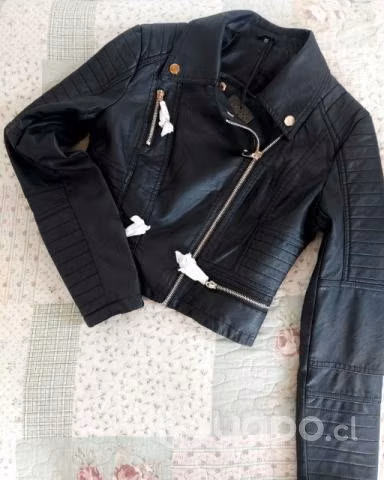 Chaqueta ecocuero xs-s