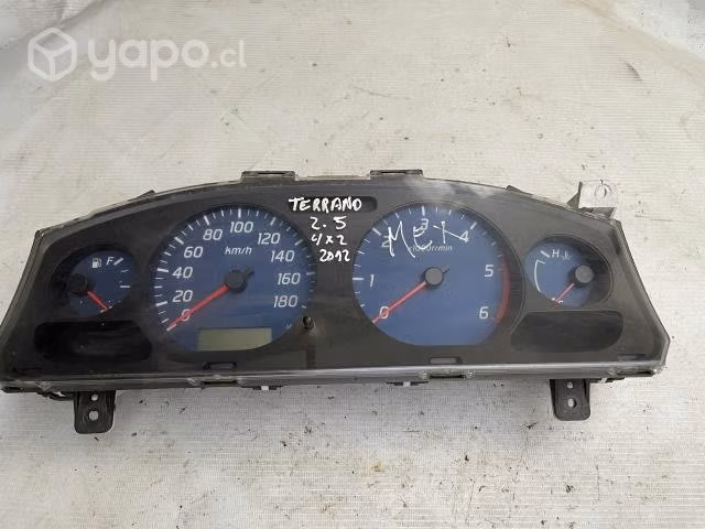 Sinóptico Nissan Terrano 2.5 2012 mt