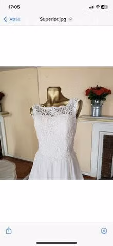 Hermoso vestido de novia - Imagen 2