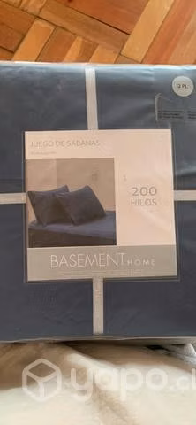 Juego de sábanas BASEMENT 200 hilos