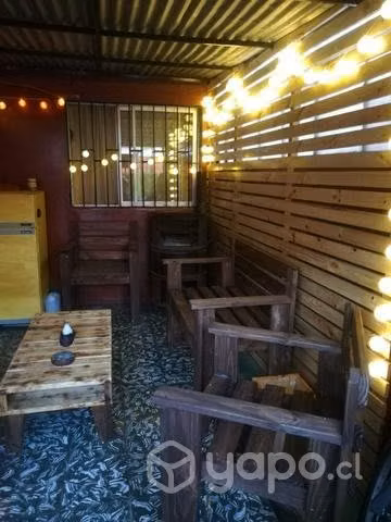 Terraza sillon de madera - Imagen 2