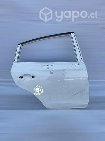 Puerta trasera Rh Subaru Xv 2018 2021