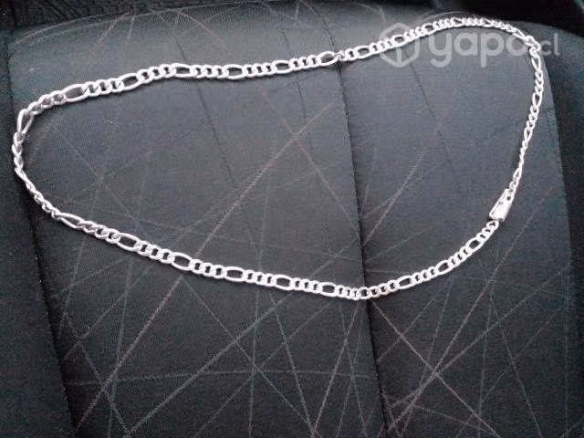 Cadena de plata cartier