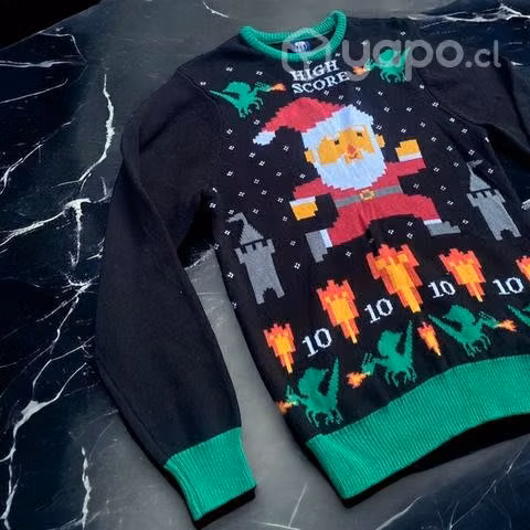 Chaleco Santa Claus Mario Bros