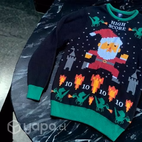 Chaleco Santa Claus Mario Bros