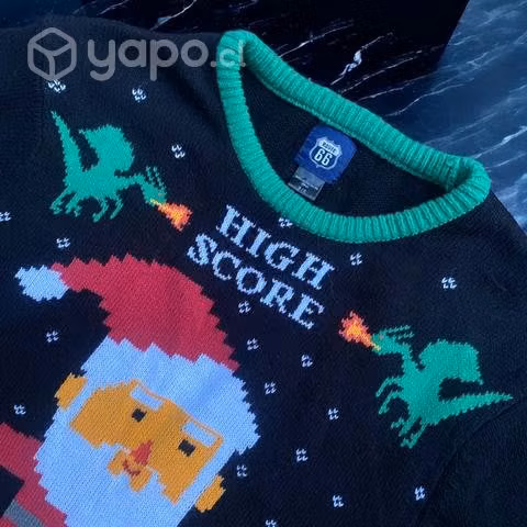 Chaleco Santa Claus Mario Bros