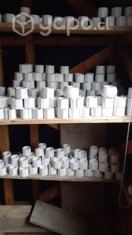 Maceteros de yeso