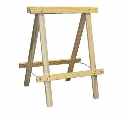 Caballetes de madera 60x75cm usado poco uso