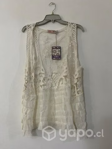 Chalequin Vuelos Marca Mor Talla Única - Imagen 4
