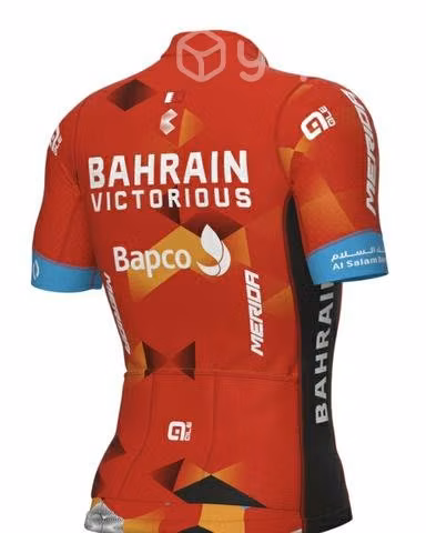 Tricota ciclismo original Bahrein (marca Ale)