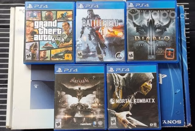 Ps4 + disco duro 1tb + 12 juegos