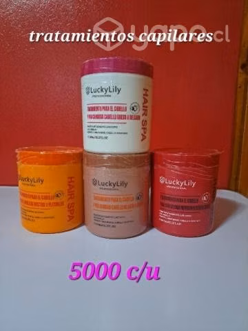 Cremas capilares y shampoos y otros