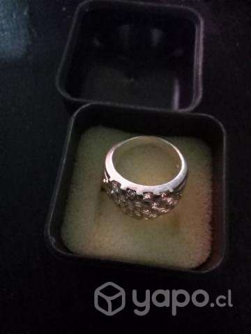 Anillo de plata con cristales 925 - Imagen 5
