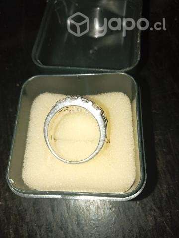 Anillo de plata con cristales 925 - Imagen 3