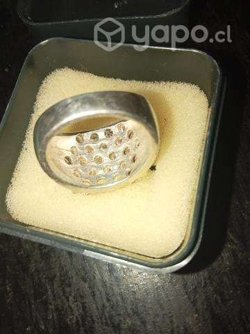 Anillo de plata con cristales 925 - Imagen 4