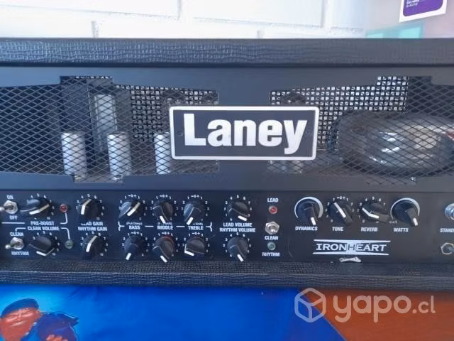 Amplificador cabezal a tubos Laney Irt 120