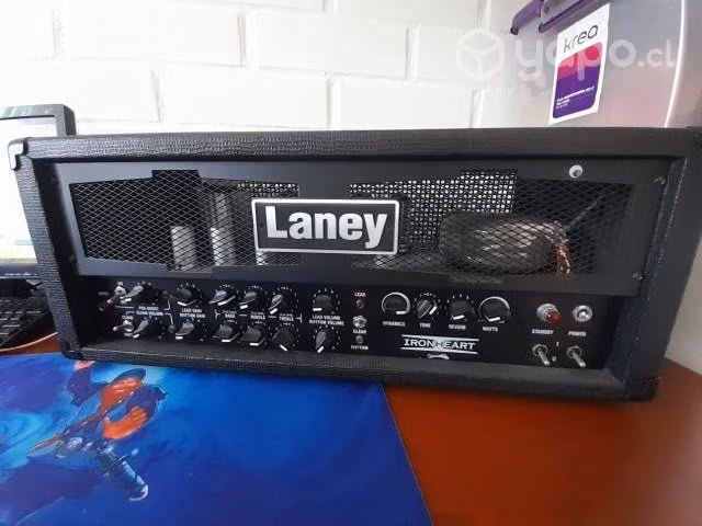 Amplificador cabezal a tubos Laney Irt 120
